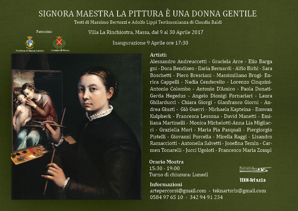 Signora maestra la pittura  una donna gentile